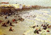 Edward Henry Potthast Prints, Oil painting of Coney Island